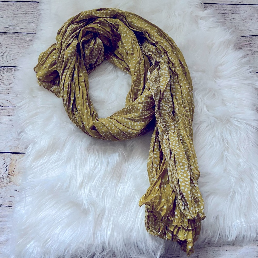 Polka dot scarf